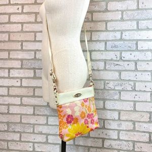 Spartina 449 floral crossbody bag